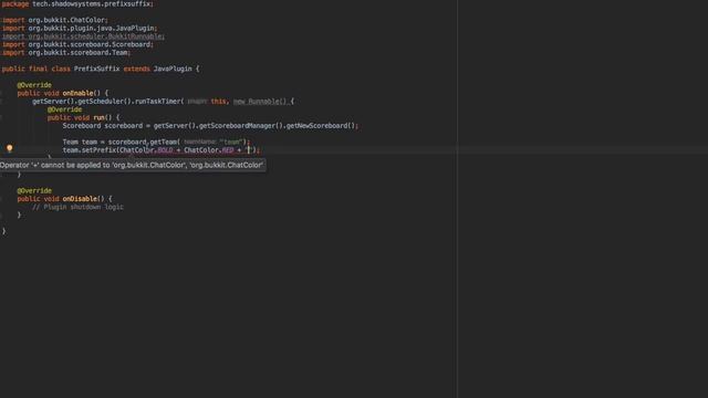 Bukkit Coding: Episode 47 - Tab Prefix + Suffix смотреть онлайн