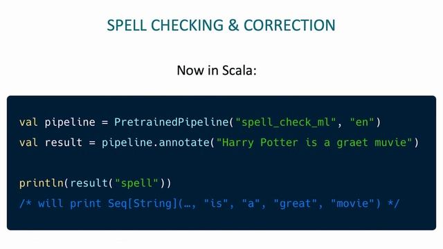 Apache Spark NLP Extending Spark ML to Deliver Fast, Scalable, and Unified Natural Language Proces смотреть онлайн