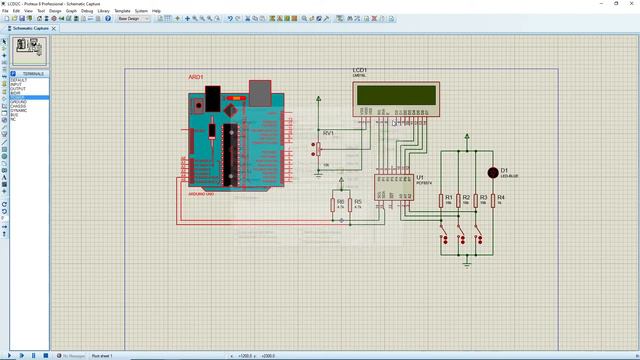 How to Interface and Addressing LCD and I2C with Arduino in Proteus 8 | HelloWorld | 2 Methods смотреть онлайн