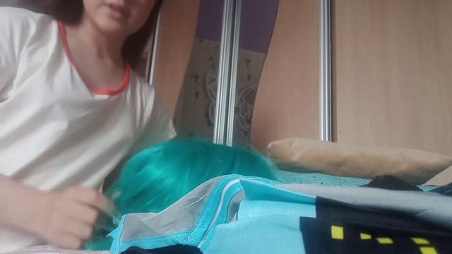 ? Распаковка нового косплея|Распаковываю и надеваю косплей|Miku Hatsune? смотреть онлайн