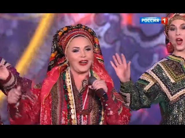 Хоровод Надежды Бабкиной - Ивушки | Субботний вечер от 19.11.2016