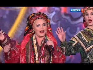 Хоровод Надежды Бабкиной - Ивушки | Субботний вечер от 19.11.2016