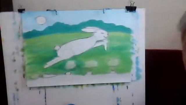 Как рисовать животных Рисуем зайчика смотреть онлайн