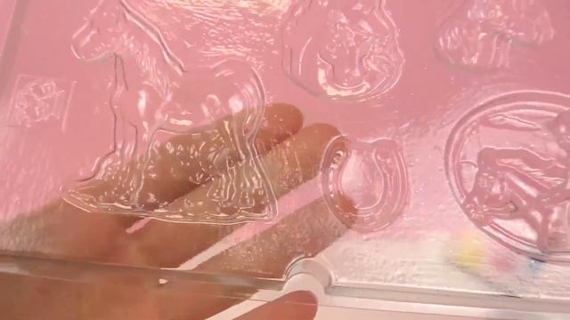 Набор для лепки из гипса "Лошади" Ses Creative распаковка смотреть онлайн