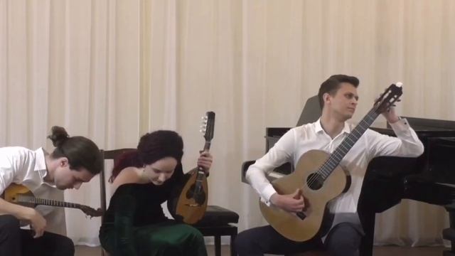 Ансамбль "ARS NOVA" в составе Матия Степанович, Светлана Прокофьева, Иварс Рутковскис. смотреть онлайн