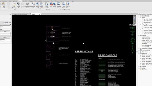 San2 - Import Autocad Legend to Revit Legend смотреть онлайн