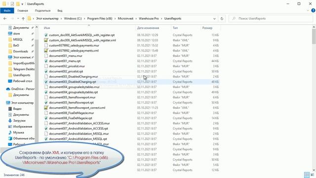 Создание пользовательского отчета в Microinvest Склад Pro смотреть онлайн