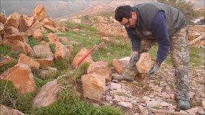 Обработка камня для стены