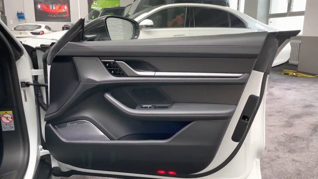 [2021] PORSCHE TAYCAN TURBO S CARRARAWEISS EXTERIOR INTERIOR Walkaround By AURUM International [4K]