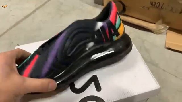 КРОССОВКИ NIKE AIR MAX 720 ЦВЕТ ЧЕРНЫЙ Артикул 19061 смотреть онлайн