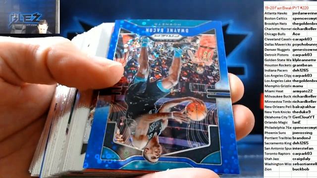 2019-20 Panini Prizm Basketball Fast Break 3 box PYT #220 смотреть онлайн