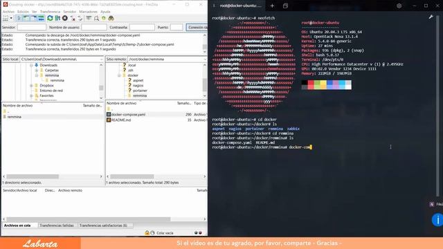 Cómo instalar Remmina usando Docker-compose смотреть онлайн