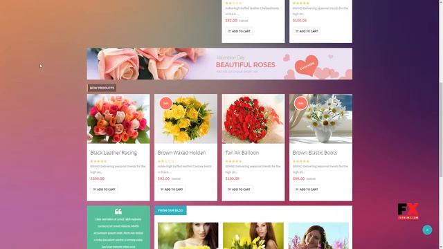 Pav Floral Responsive Opencart 3 Theme Reuben Iggy смотреть онлайн