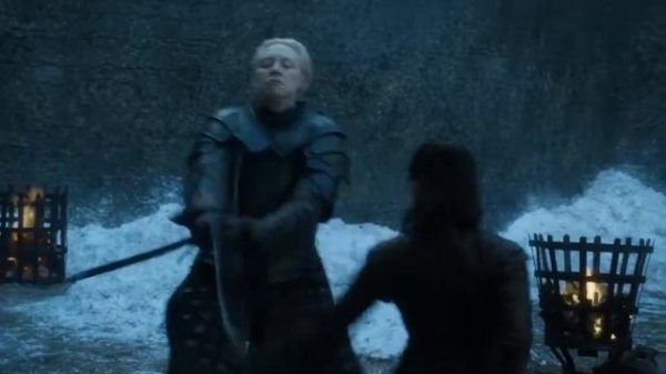 Игра престолов | Арья Старк против Бриенны Тарт