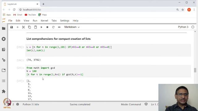 For loop in Python смотреть онлайн
