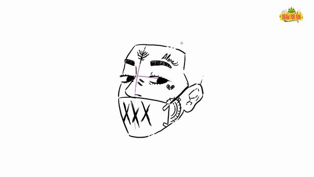 How To Draw XXXTentacion step by step смотреть онлайн