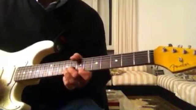 Blueswood Fender Stratocaster SRV Scuttle Buttin' смотреть онлайн