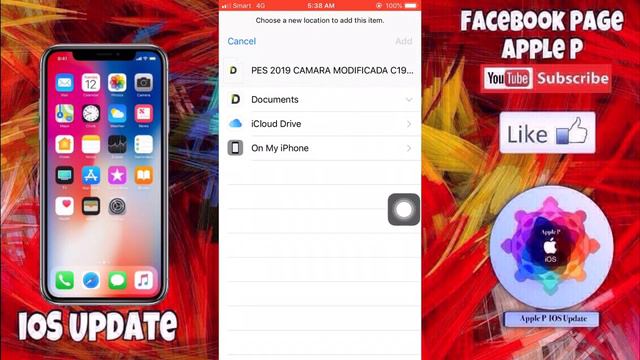 How to download PES 2018-19 ON PSP play on IOS no jailbreak no Computer 100% смотреть онлайн