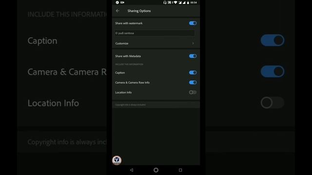 Cara menambah teks Watermark di Lightroom Android смотреть онлайн