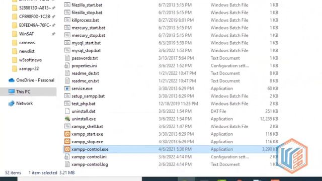 How to fix error cannot create file xampp control ini access denied смотреть онлайн