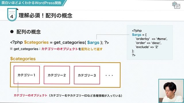 【WordPress】面白いほどよくわかる関数の基礎 смотреть онлайн