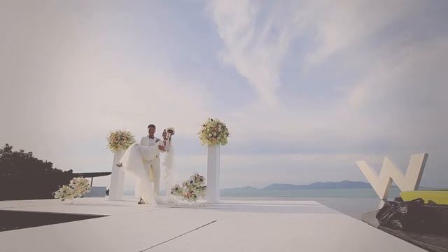 Mulberry Blue organise a wedding for Yin & Jeremy W Retreat, Koh Samui смотреть онлайн