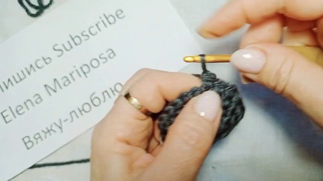 Шапка кубанка крючком . смотреть онлайн