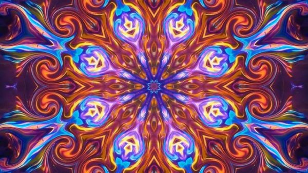 Калейдоскоп Kaleidoscope Visual Meditation Music, Kaleidoscope Mind Movie, Visual Relaxation ❊0008