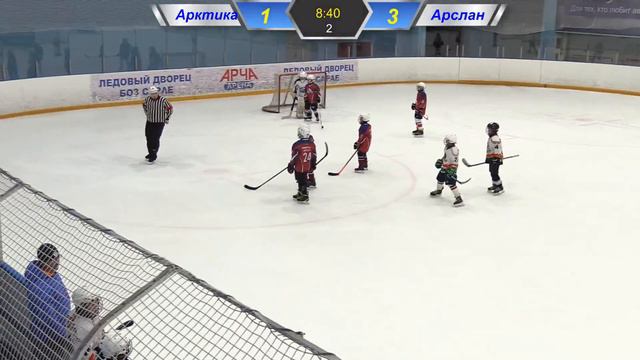 09.04.2022г. Арктика-2011(Буинск) - Арслан-2011(Бугульма). Турнир в г.Арск(2011г.р.) . смотреть онлайн