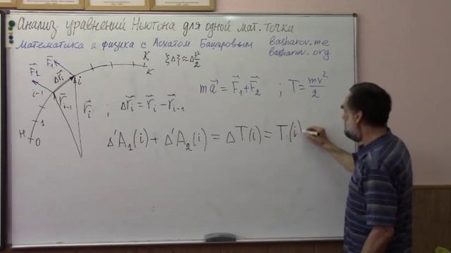 Работа и энергия как следствия второго закона Ньютона . 1. смотреть онлайн