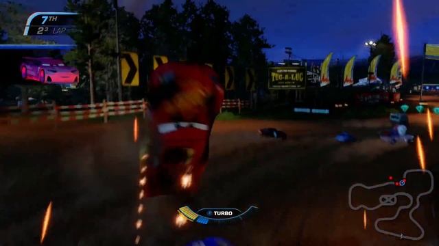 Cars 3: Driven to Win - Walkthrough 46 - Battle Race, Thunder Hollow Destruction Derby смотреть онлайн