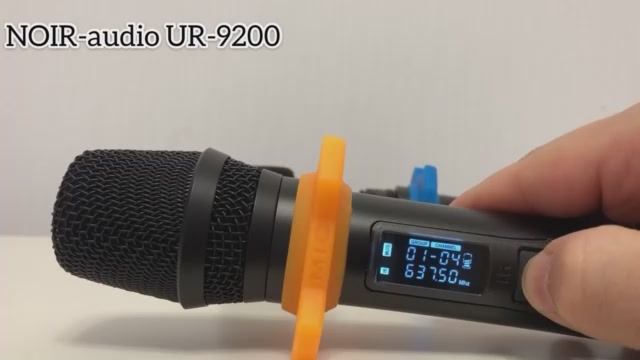 Беспроводные микрофоны NOIR-audio UR-9200 обзор, распаковка, два микрофона на аккумуляторе