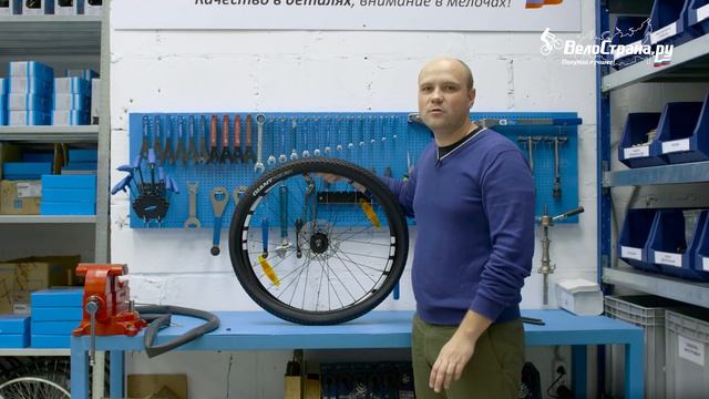 Как заменить камеру на велосипеде смотреть онлайн