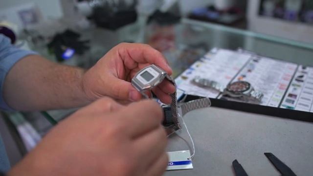 CASIO A1000 и A168 отвечаем на вопрос о размерах