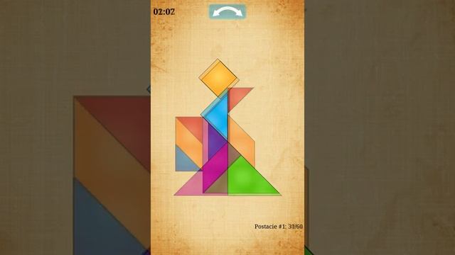 Tangram HD Answers People 1 Level 1 To 60 - Walkthrough