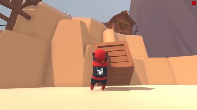 ДЕРЖИСЬ ЗА ЛАМПУ БРАТАН HUMAN FALL FLAT пластилиновые герои Володя Человек Паук и Железный Человек смотреть онлайн