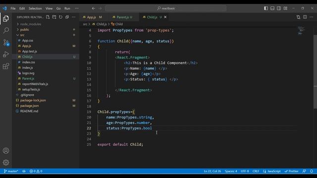 PropTypes, DefaultProps in React JS | React Basic Tutorial 03 смотреть онлайн