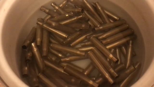 Чистка гильз в лимонной кислоте смотреть онлайн