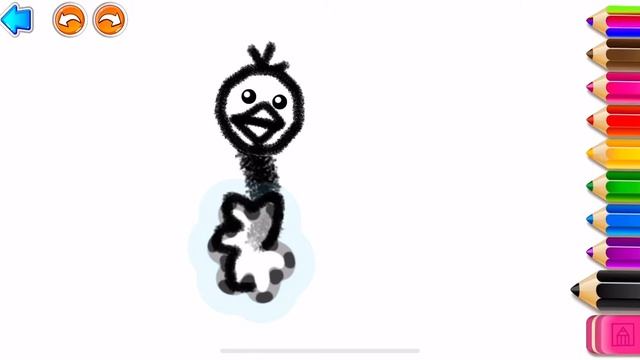How to draw an ostrich ?/ как нарисовать страуса ? смотреть онлайн