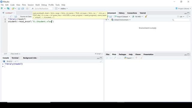 How to import data from Excel/CSV files to R Studio смотреть онлайн
