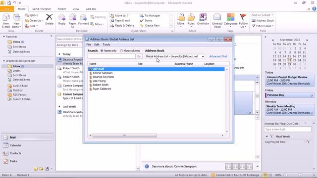 Outlook 2010 - About the Address Book смотреть онлайн