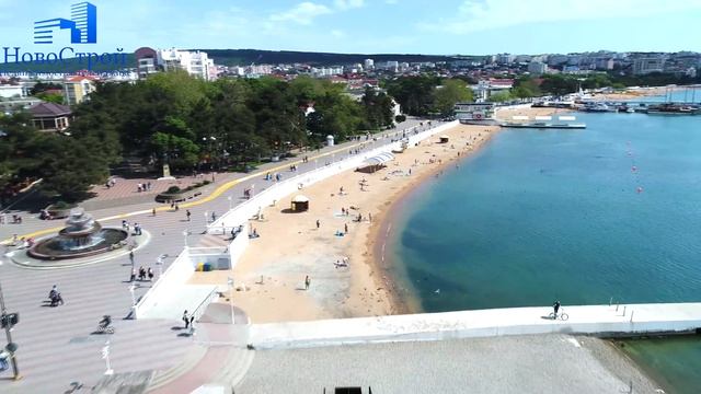 НАБЕРЕЖНАЯ ГЕЛЕНДЖИКА от Тонкого мыса до Толстого мыса. Все ПЛЯЖИ Геленджика.