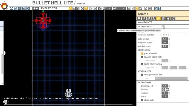 SHMUP Creator tutorial: making a bullet hell game смотреть онлайн