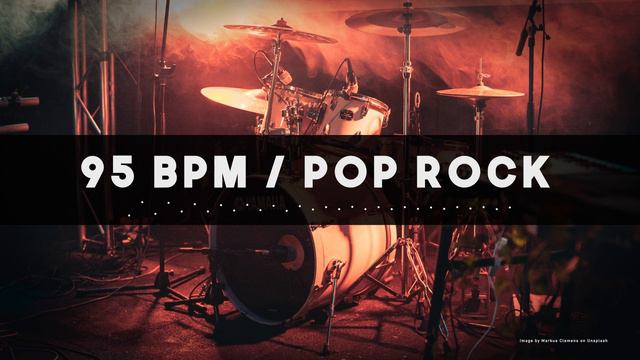 ISOLATED DRUMS To Play Along (95BPM / Mac Demarco Style)