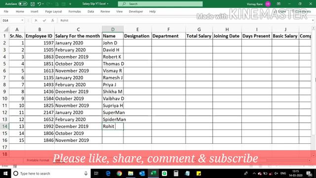 Automated Salary Slip in excel | Get Perfect смотреть онлайн