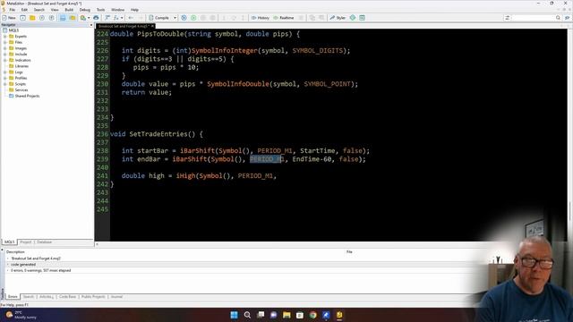 EA for Beginners, set and forget breakout, code, optimisation, testing part 4/8 смотреть онлайн