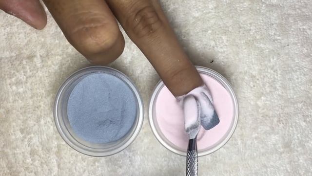 DIY OMBRE DIP Powder nails using Colored Acrylic Powder + Gel Top Coat [ ATTEMP #2] смотреть онлайн