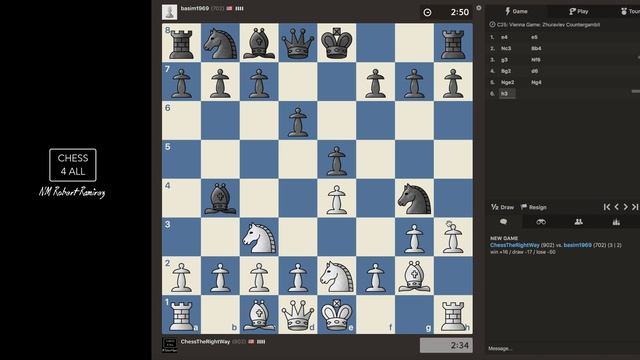 Chess lesson # 34: A great opening for White | The Vienna Game | Best Openings | смотреть онлайн