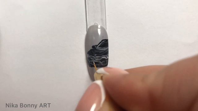 Идея дизайна ногтей с авто! Nail ART , design car смотреть онлайн