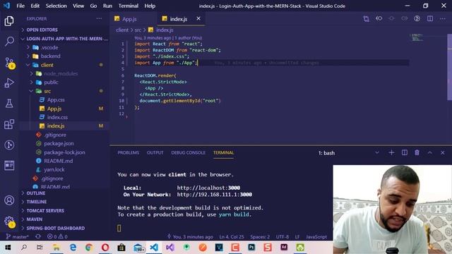 12 - Clean up our React app and Install Materialize смотреть онлайн